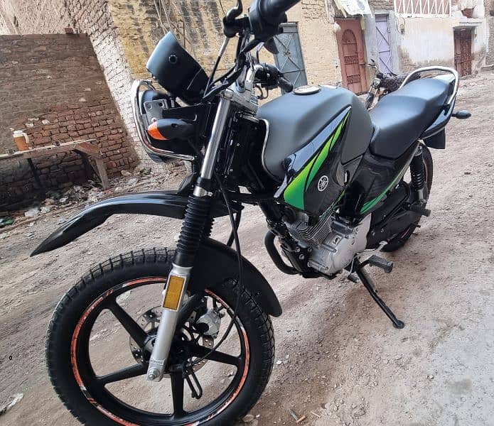 Yamaha YBR G 125, 2024 2300 Running Only Hyderabad Registration 1