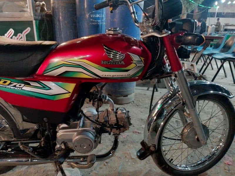 Honda cd 70 model 22/23 Islamabad number 1