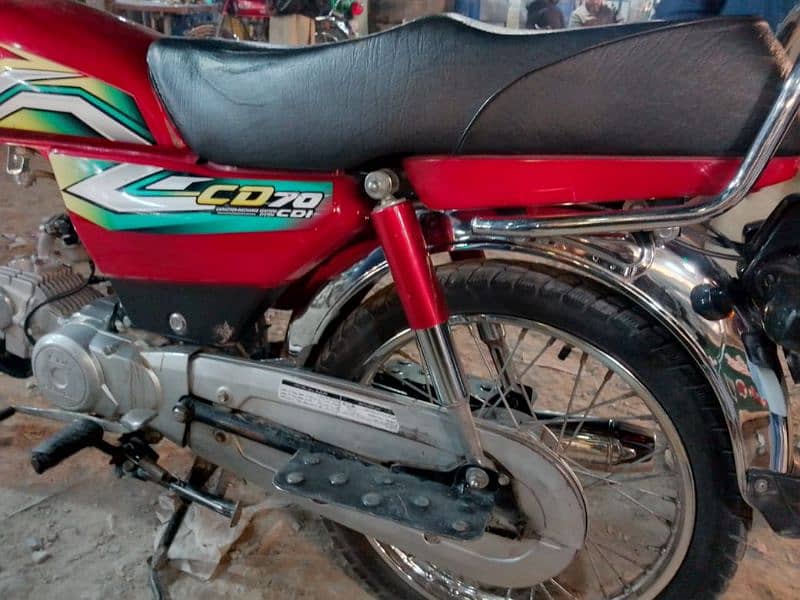 Honda cd 70 model 22/23 Islamabad number 3