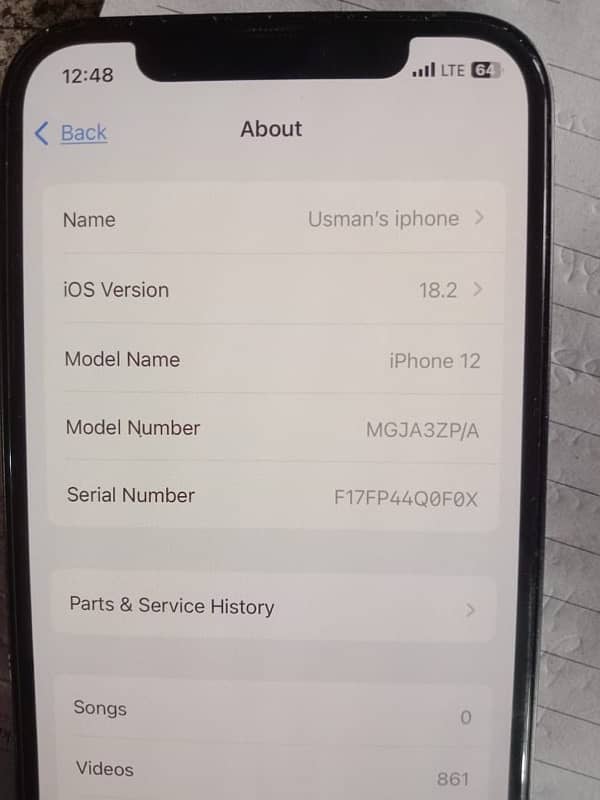 iphone  12 PTA proved 128 GB 3