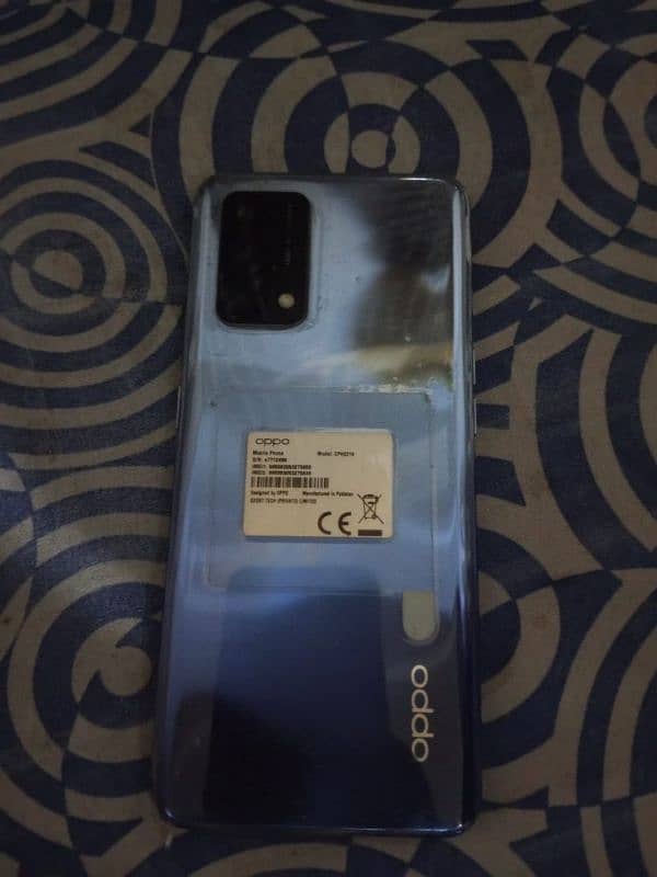 oppo f19 6 128 complete Saman 10by10 condition 1