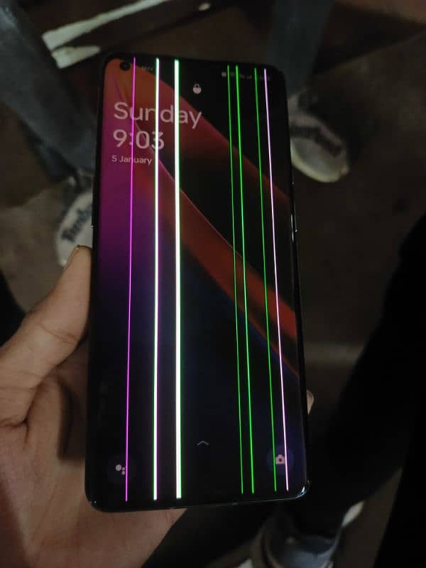 no repaired Oneplus 9pro LCD damaged 8