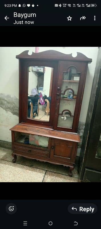 sheesham wood dressing table no damage no broken perfect condition 0