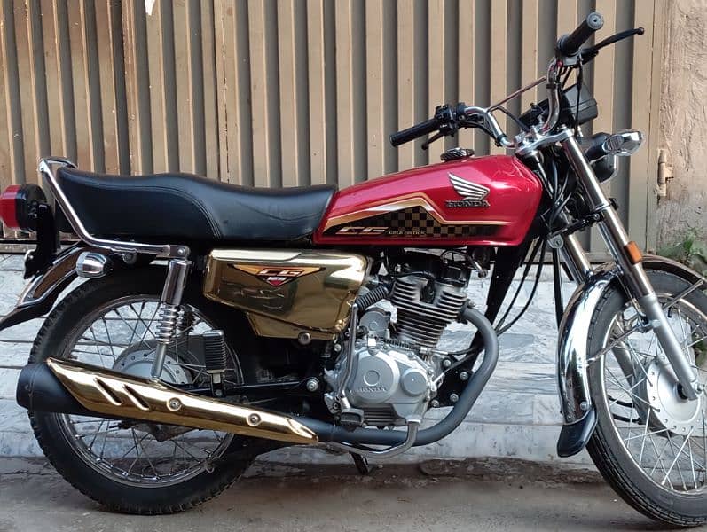 honda 125  gold edition 4