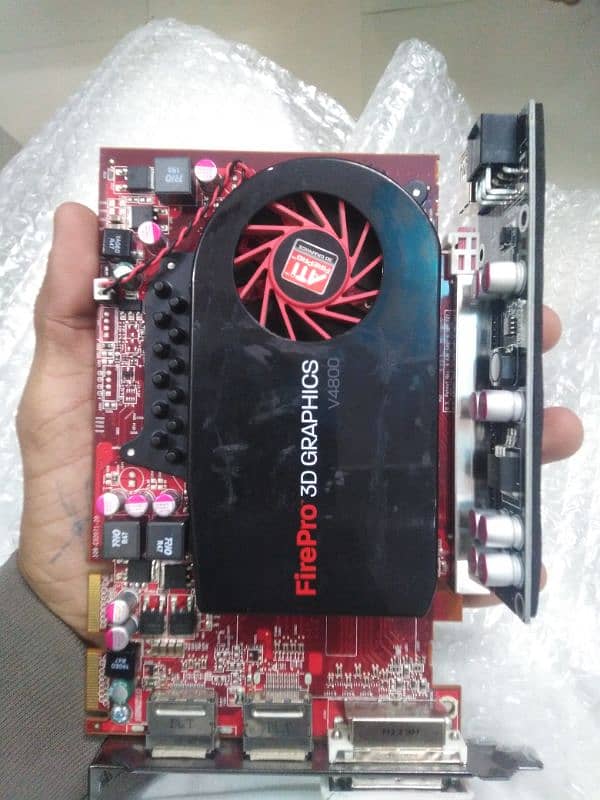 AMD FIREPRO V4800 1GB DDR5 128BIT GRAPHIC CARD 7