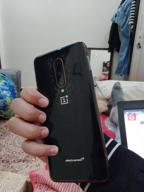 OnePlus 7t pro McLaren 5G for sale 12/256 in excellent condition. 1