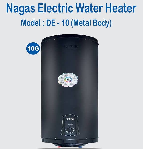 Nasgas electric geyser DE-10 Gallon 0