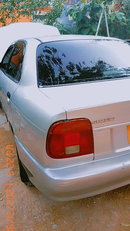 Family used Car Chilled Ac Cng Suzuki Baleno 2002 11