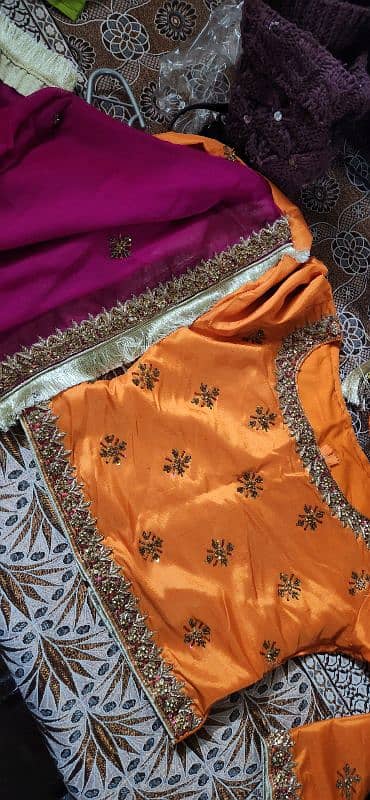 bridal customized mehndi lehnga 3