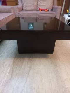 Center Table with glass