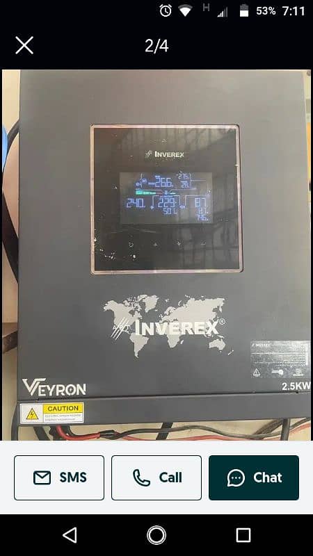 inverix 2.5 kw complet setup 1