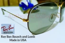 Original Ray ban B&L Aviator Rayban USA / Persol Ratti Photochromic