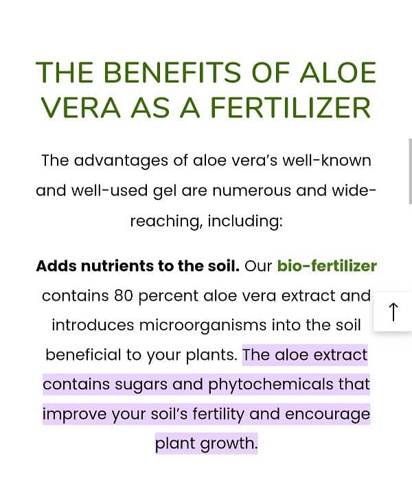 Organic fertilizer/Organic Compost /Aloe Vera compost  and Foliar 9