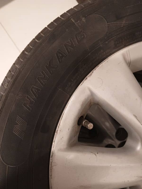 195/65R15 Tyres with Original Corolla Rims 5