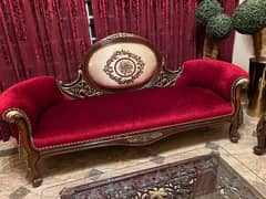 new sofa set sheeham wood 3 piece