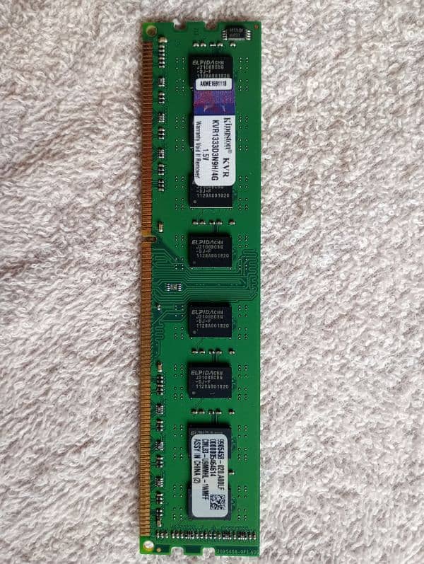 ddr3 Ram 1333 MHz Kingston 4GB 0