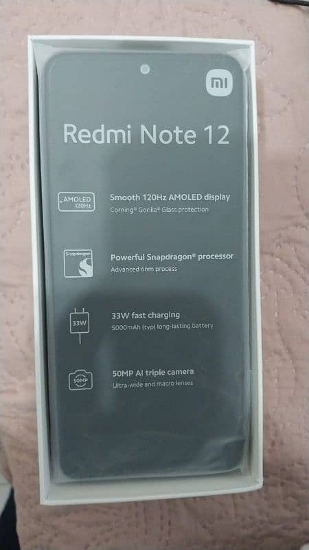 redmi note 12 8/128 pta approved 2