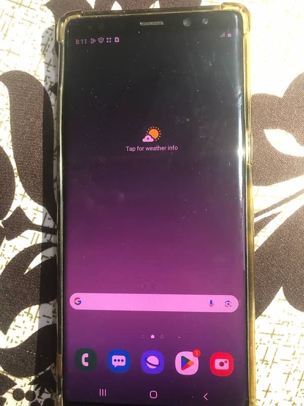 galaxy note 8 lcd per chad hai pta approved 1