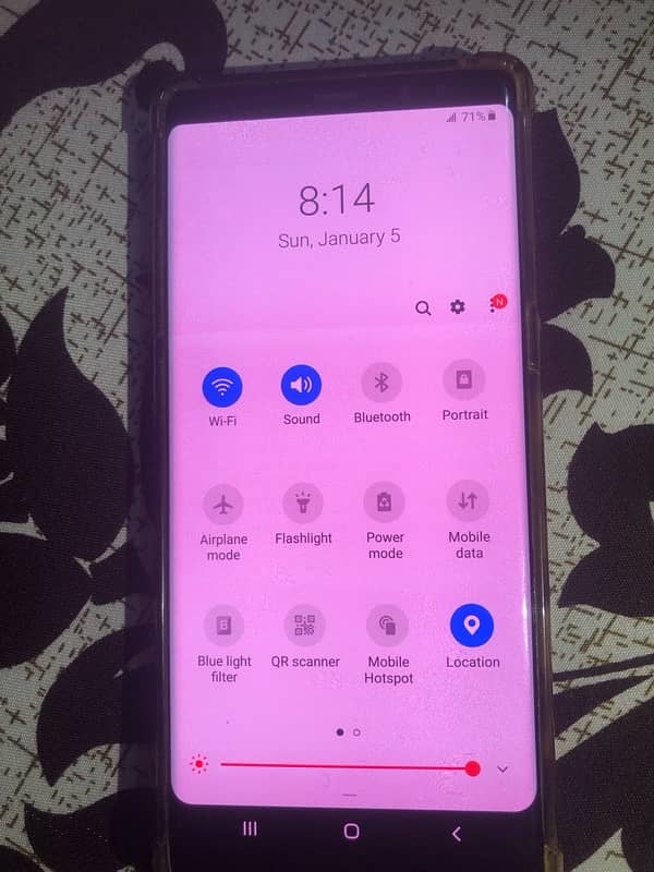 galaxy note 8 lcd per chad hai pta approved 9