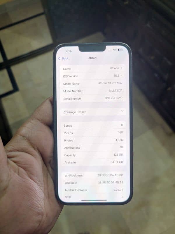 iPhone 13 pro max 128GB factory 7