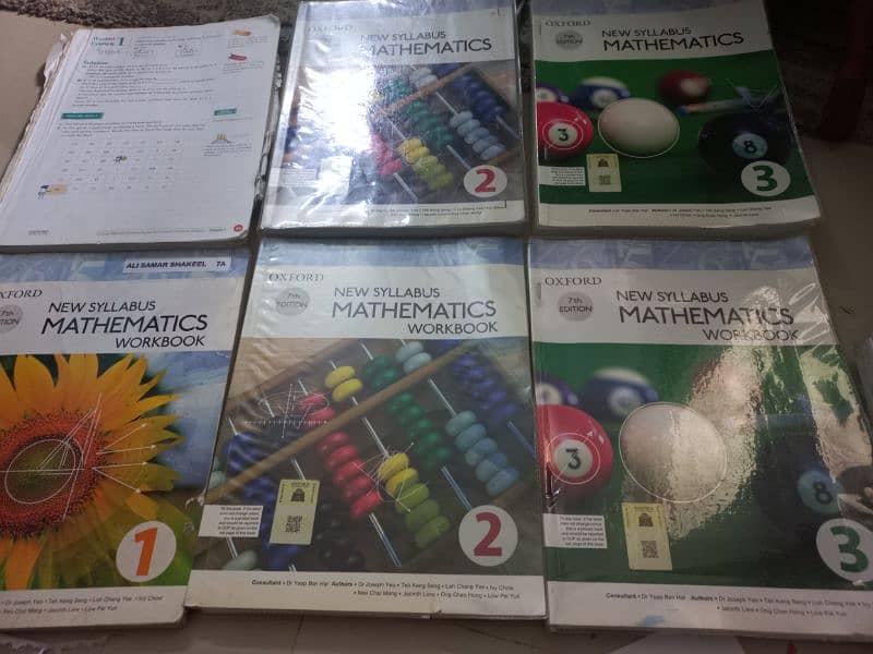 New syllabus o'level math books 0