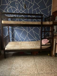 bunker bed wooden