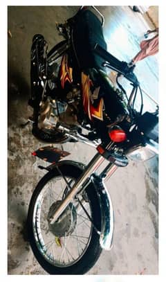 Black Honda CG 125 Model 2021 For Sale In Rawalpindi