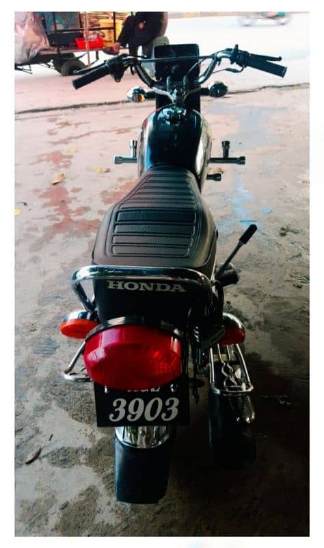 Black Honda CG 125 Model 2021 For Sale In Rawalpindi 1