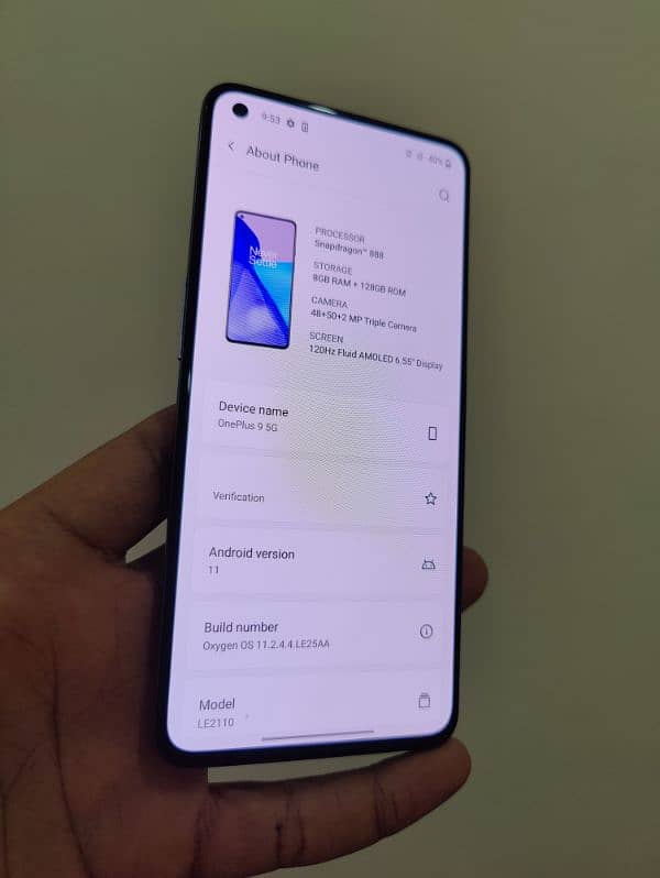 OnePlus 9 dual SIM approved 1