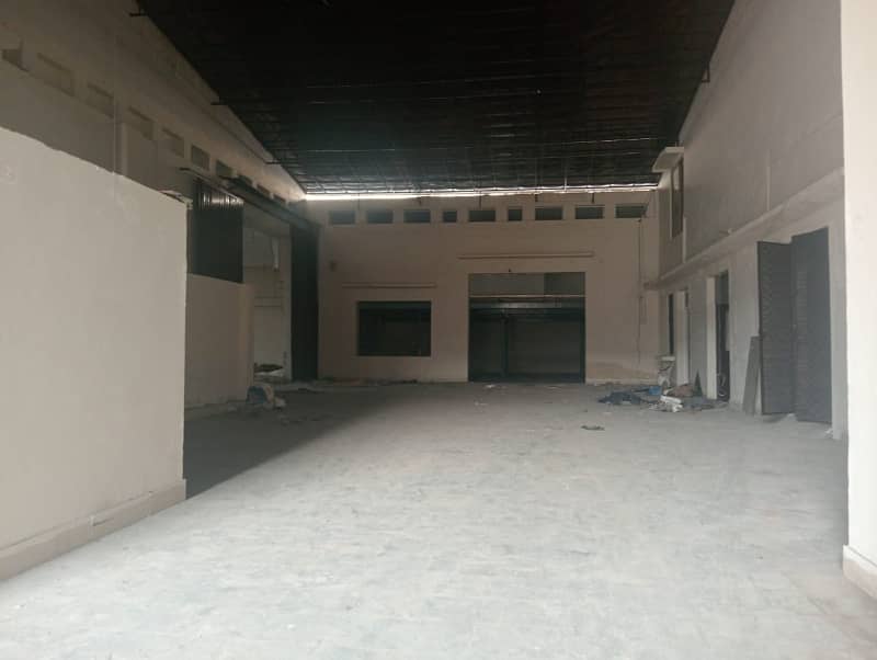 30000 sq. ft. Covered Neat and clean Factory available for Rent on Ferozepur road Lahore with 5 Pound Gas 3