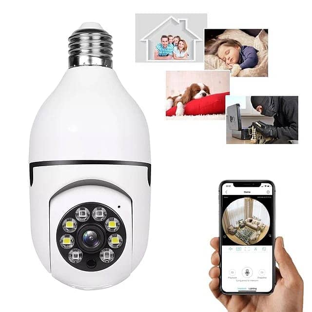 wifi bulb holder caemra 03456961601 1