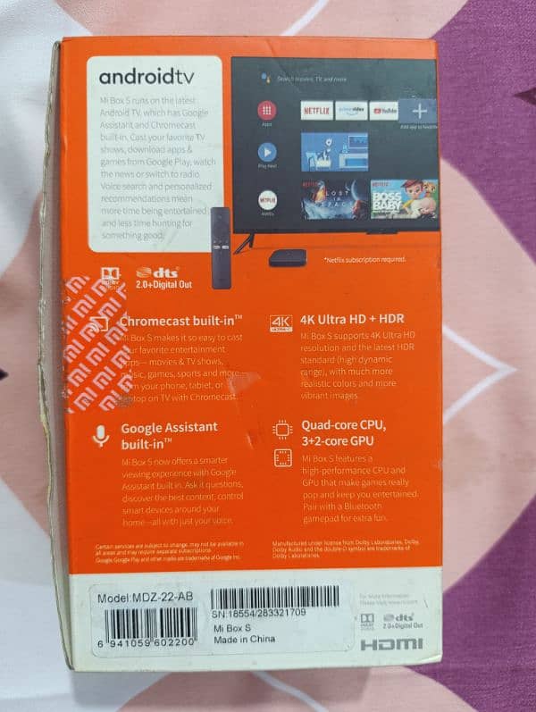 Mi Box S 4k 3