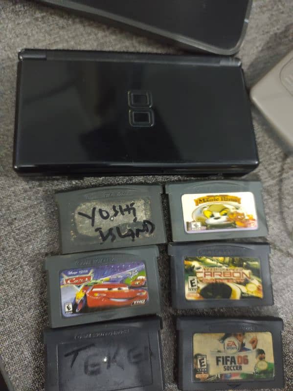 NINTENDO DS LITE CHARGER OR 7 GAMES KE SATH HAI 1