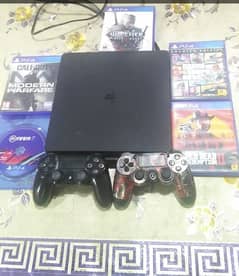 ps4 imported with 2 controller 7 cd whatapp number 03454699311