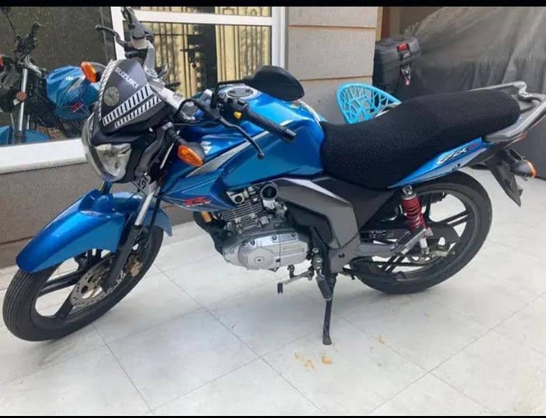 Suzuki gsx125 lush scratch less 3