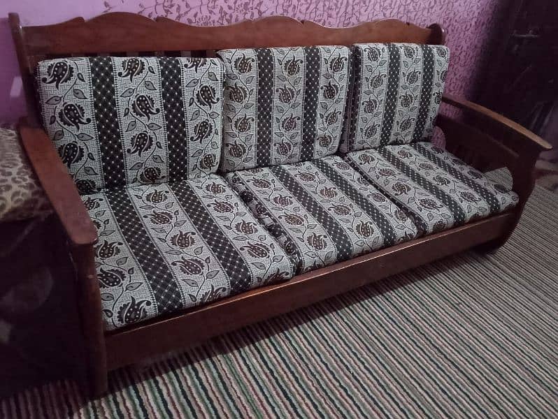 pure sheesham wood sofa set 0