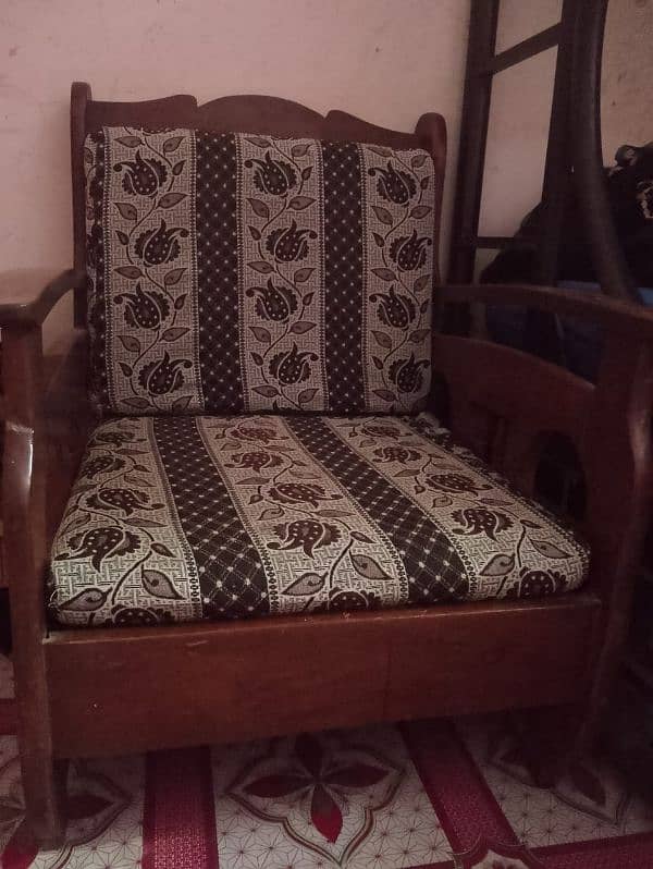 pure sheesham wood sofa set 2