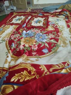 Korean bedsheets slightly used very soft