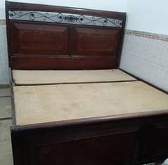 king size bed without mattress