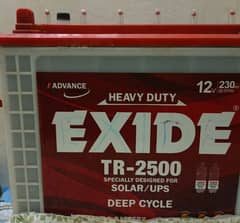 exude tr2500 battery