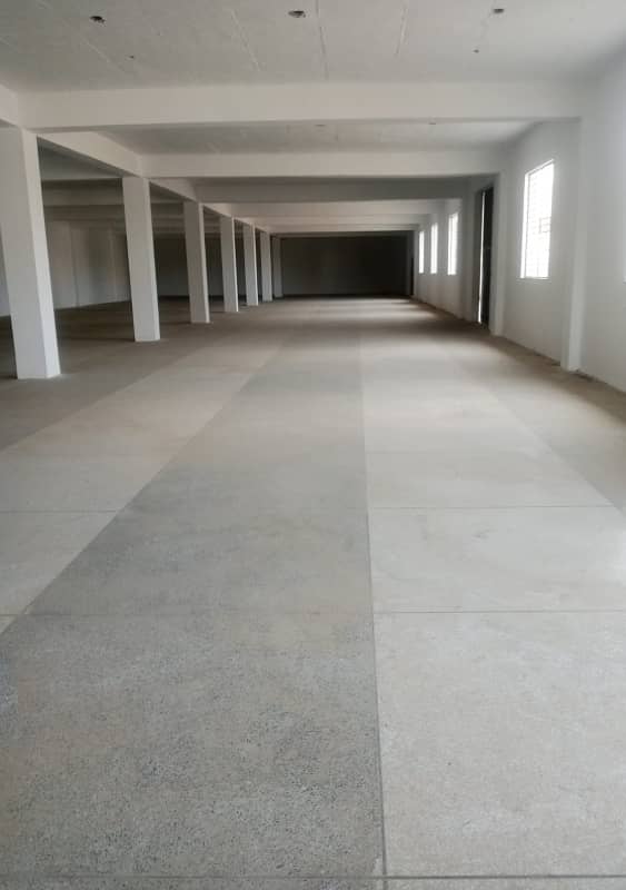 27000 sq. ft. Covered Neat and clean double story Factory available on Ferozepur road Lahore 8