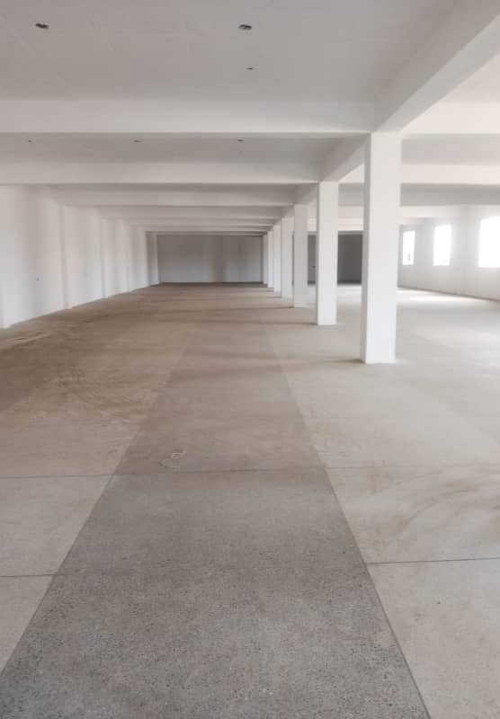 27000 sq. ft. Covered Neat and clean double story Factory available on Ferozepur road Lahore 9