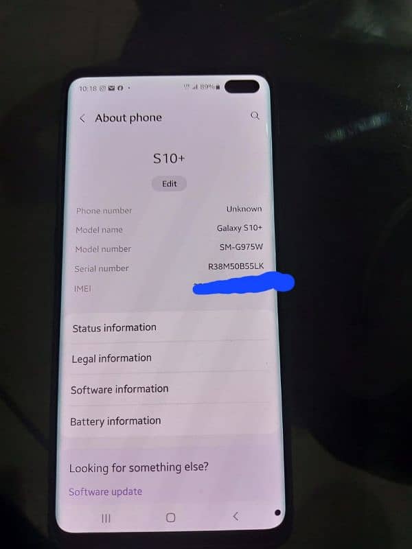 Samsung Mobile S10 Plus 5