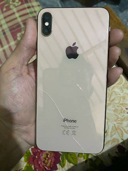 Xs Max 512gb golden only minor back crack price full final he 6