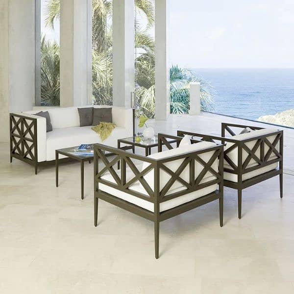 Garden chairs/rattan sofa sets/dining tables/UPVC outdoor furniture 2