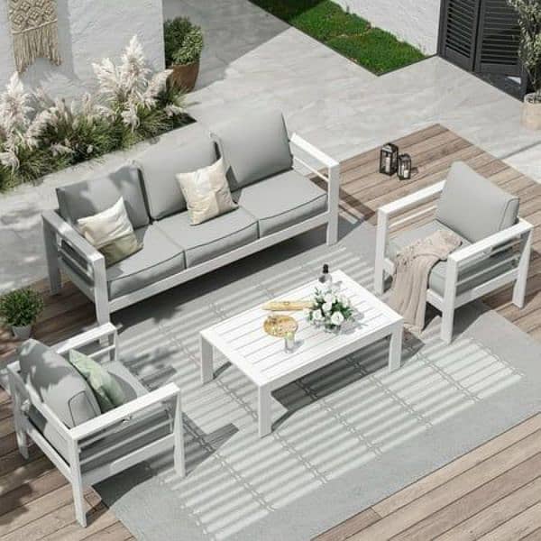 Garden chairs/rattan sofa sets/dining tables/UPVC outdoor furniture 7