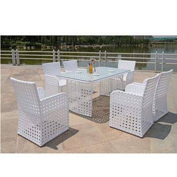 Garden chairs/rattan sofa sets/dining tables/UPVC outdoor furniture 17