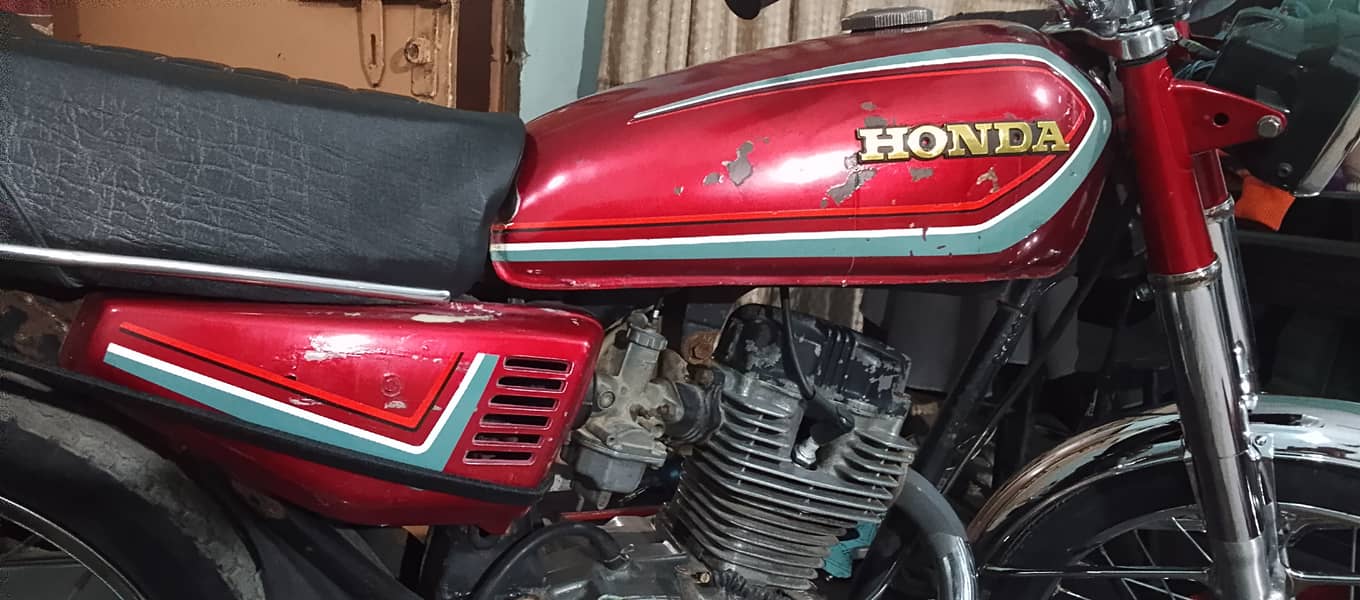 Honda CG 125 1988 4