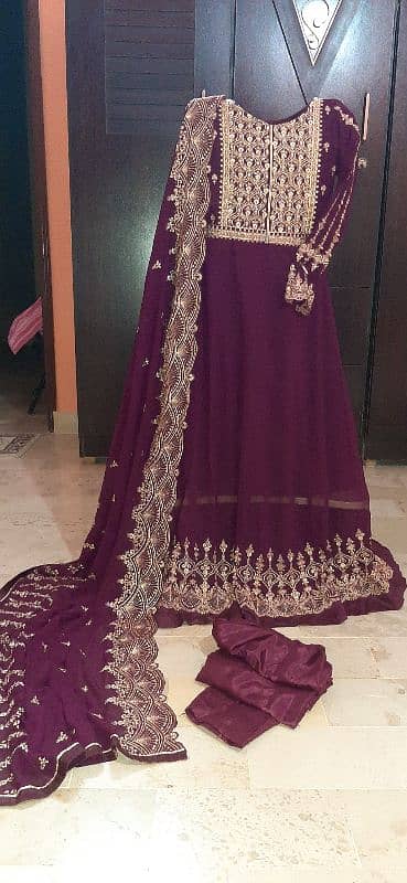 All dresses available. Bridal walima dress and casual dress. 8