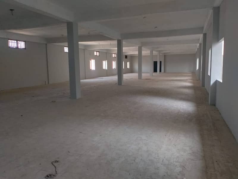 26000 Sq. Ft. double story Factory Available For Rent on main Defence Road Lahore 7